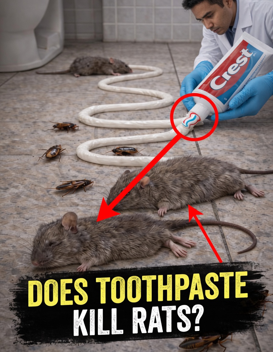 Stop Wasting Money on Pest Poisons: Can Toothpaste Really Help Keep Mice, Cockroaches, and Ants Away?