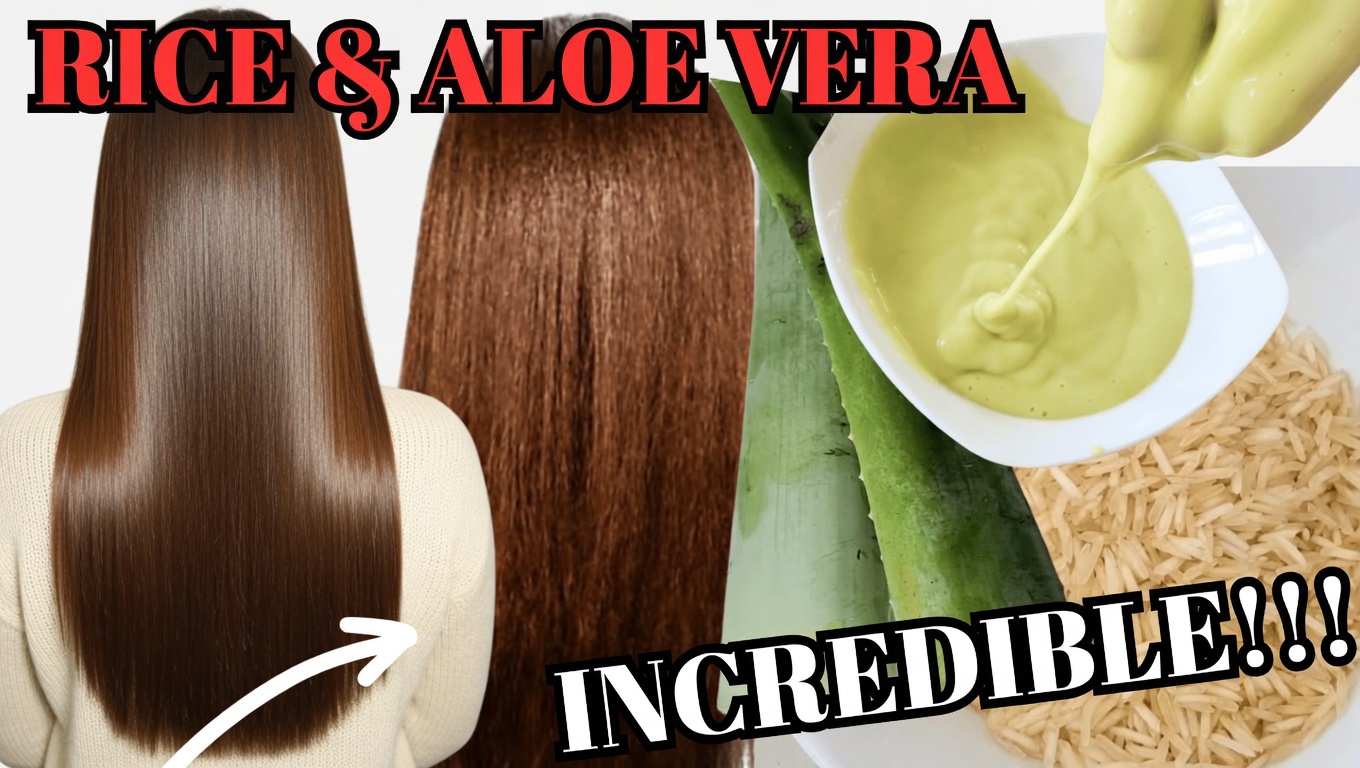 The Rice + Aloe Vera Mask That Transformed My Hair and Skin: Real Results from a Simple Kitchen Remedy