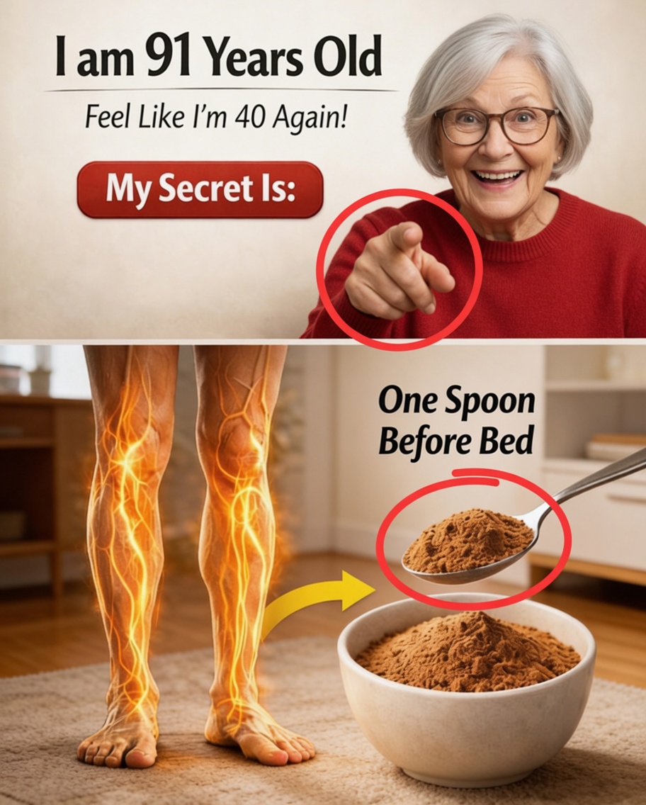 For Seniors: Eat This Before Bed to Help Boost Blood Flow and Improve Circulation in Your Legs and Feet (Up to 24 Hours)