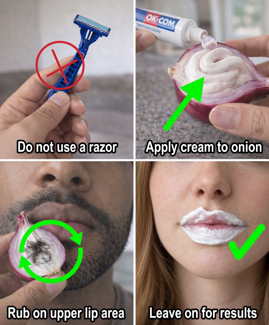 Stop the Shaving Struggle: Is Onion and Toothpaste the Natural Hair Removal Secret You’ve Been Waiting For?