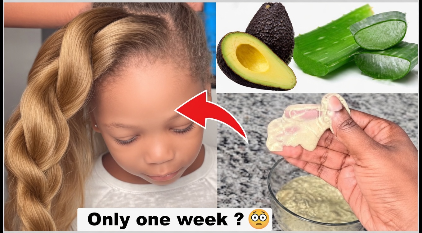 How to Repair Damaged Hair Naturally: The Powerful Ginger-Aloe-Avocado Mask That Transformed Hair in Just 30 Days