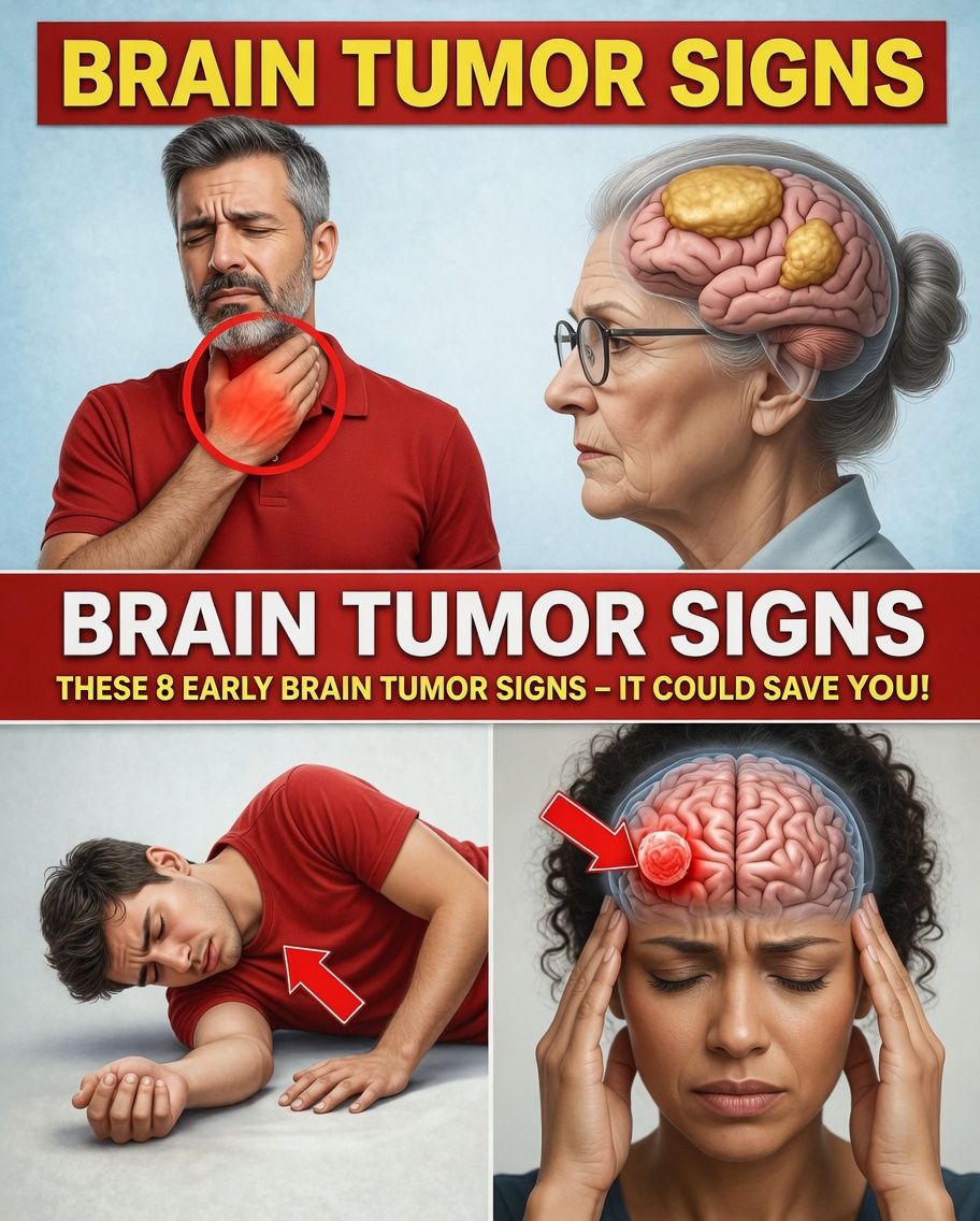 Don’t Miss These 8 Early Brain Tumor Signs – It Could Save You!