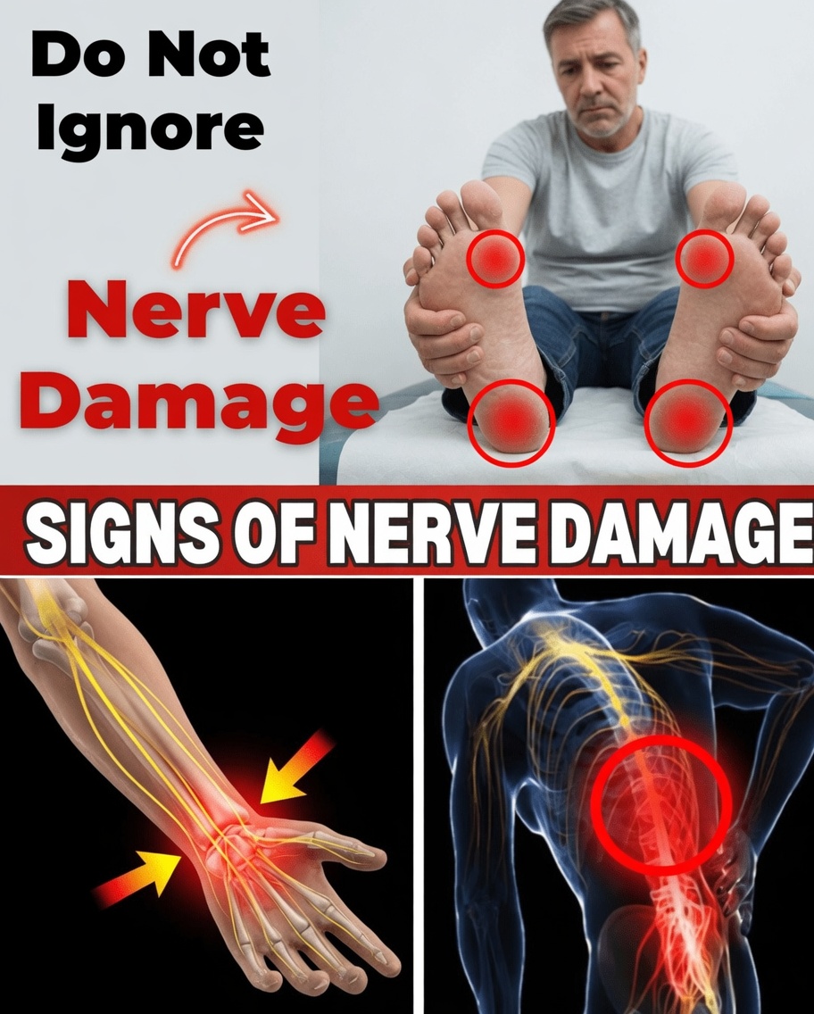 15 Early Warning Signs of Nerve Damage You Should Never Ignore