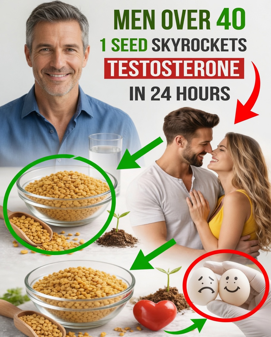 Men Over 40: How Fenugreek Seeds May Naturally Support Healthy Testosterone Levels and Vitality