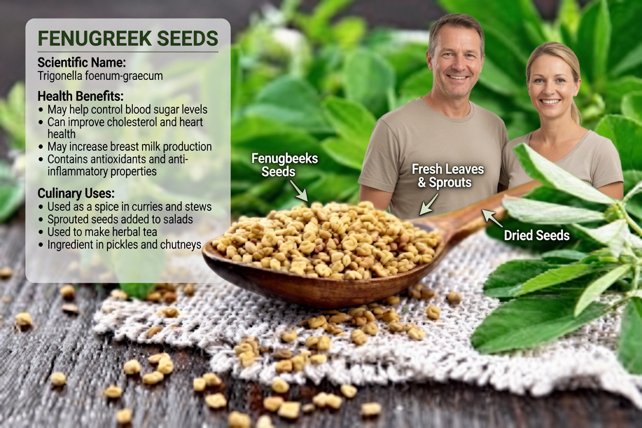 Men Over 40: How Fenugreek Seeds May Naturally Support Healthy Testosterone Levels and Vitality