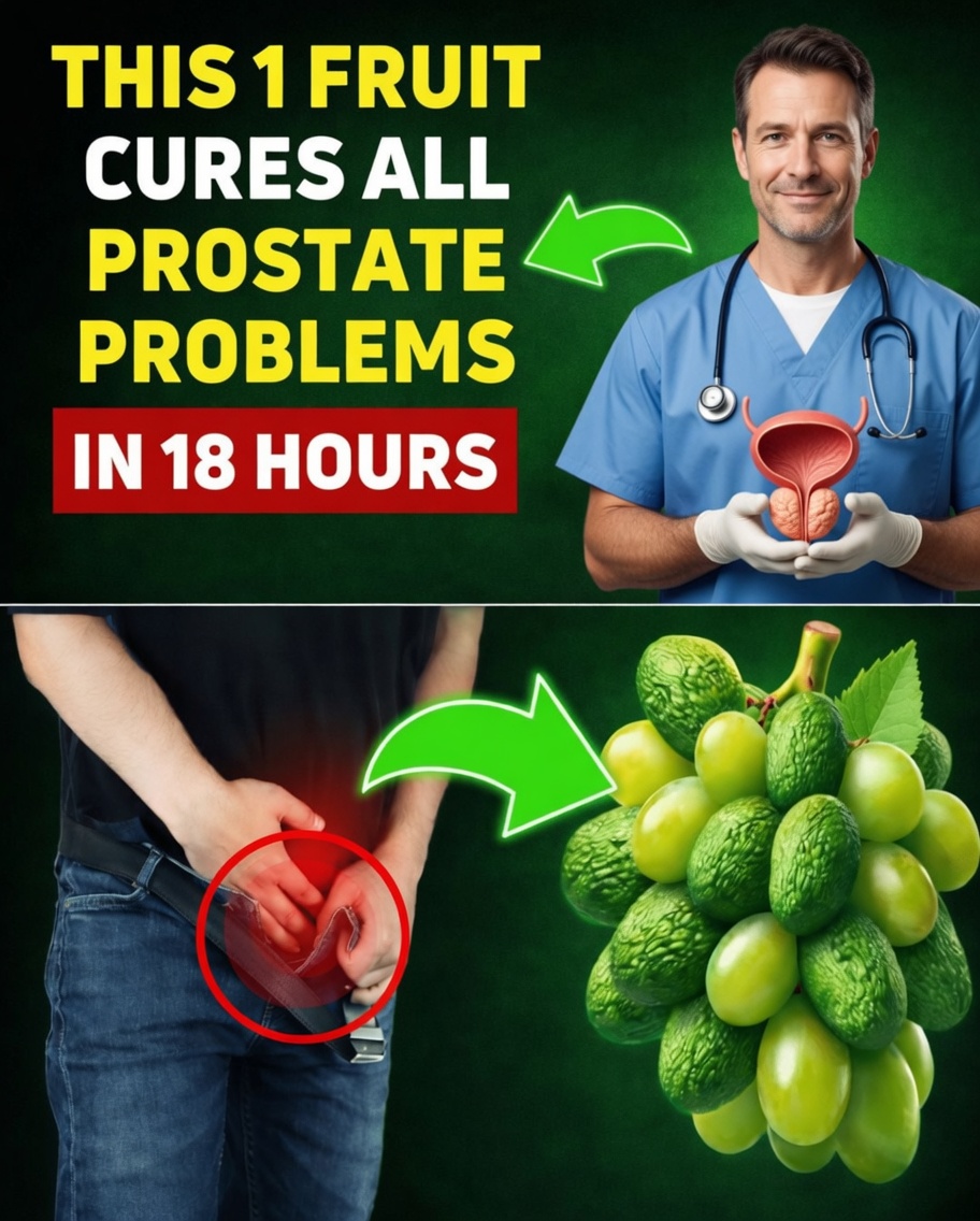 The Powerful Fruit That Shrinks Your Prostate – What No One Ever Tells You!