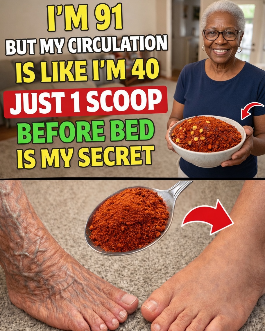 Seniors, Eat THIS Before Bed to Boost Leg Circulation Overnight – Wake Up to Warmer Feet!