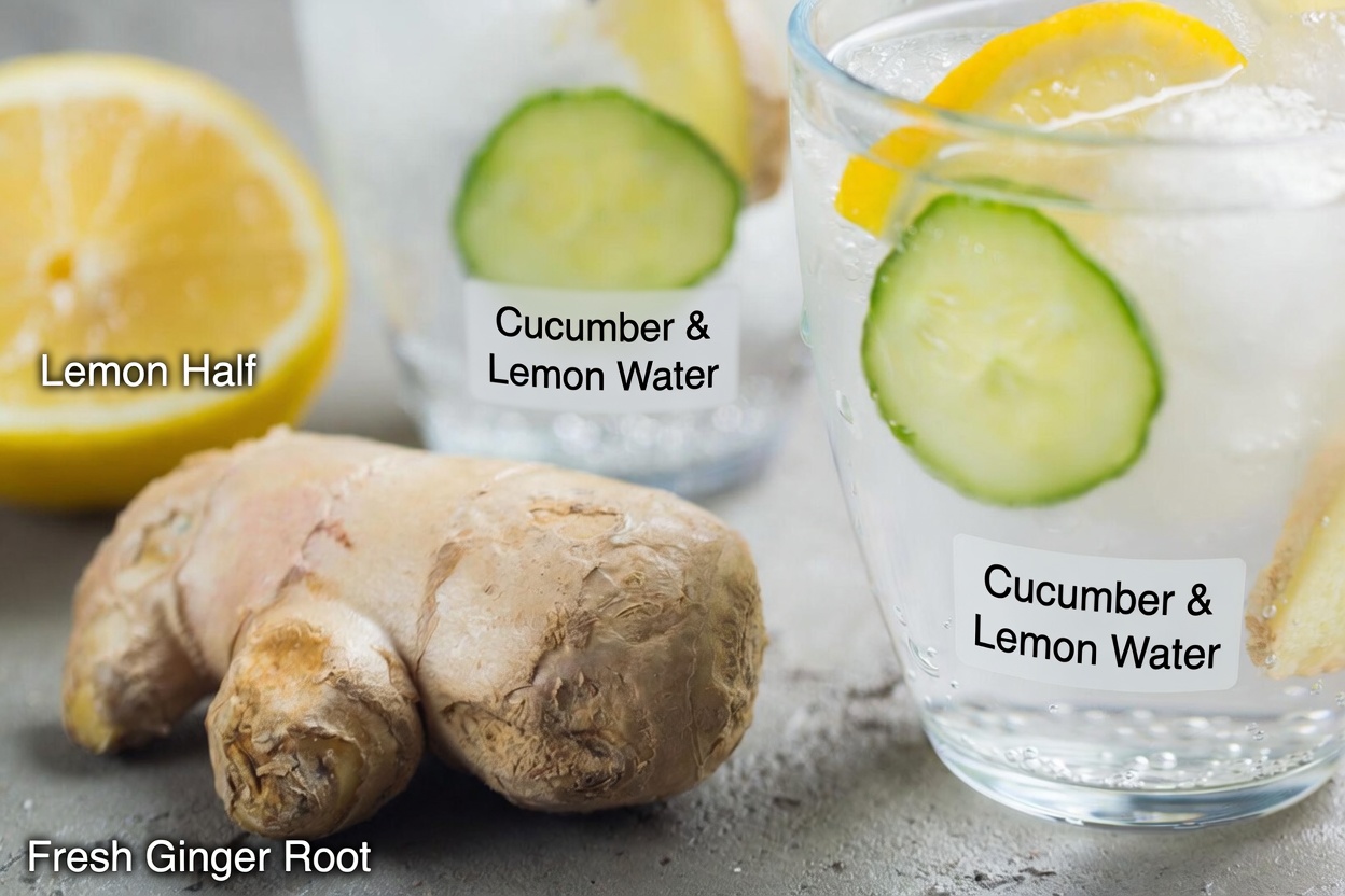 What Happens to Your Body When You Drink Cucumber, Lemon, and Ginger Detox Water for 14 Days?