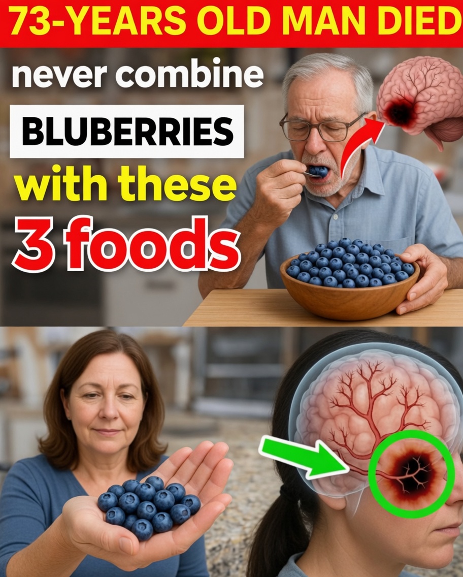 Seniors: Never Eat Blueberries With THESE 3 Foods! (Unlock Their True Power Instead)