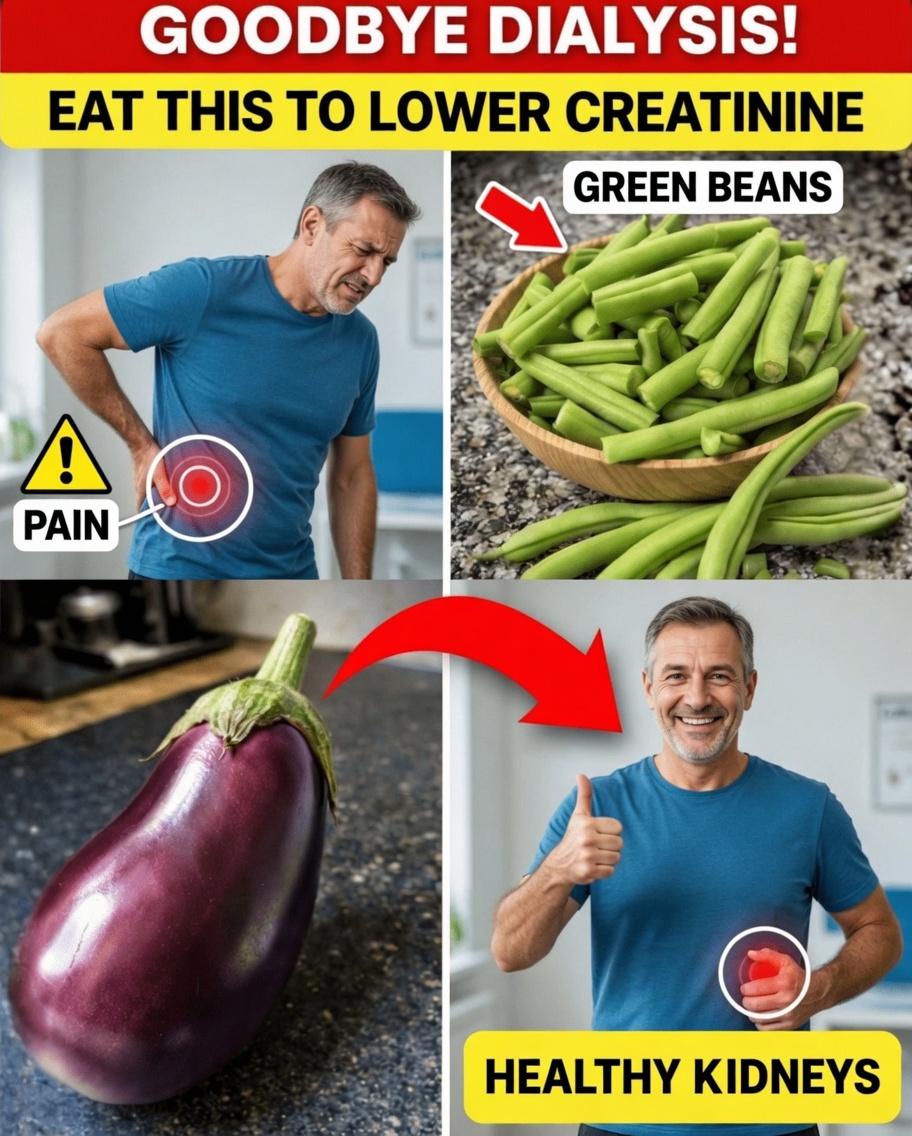 Top 5 Must-Eat Vegetables to Help Lower Creatinine Naturally! (Don’t Miss These!) Senior Health Tips