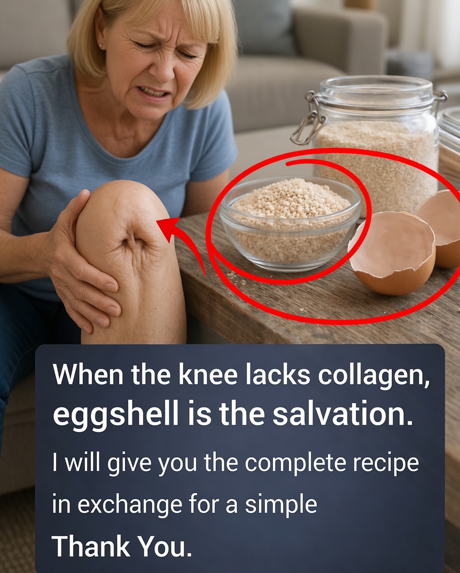 When Your Knee Loses Collagen, Eggshells Are the Natural Lifesaver You Need!