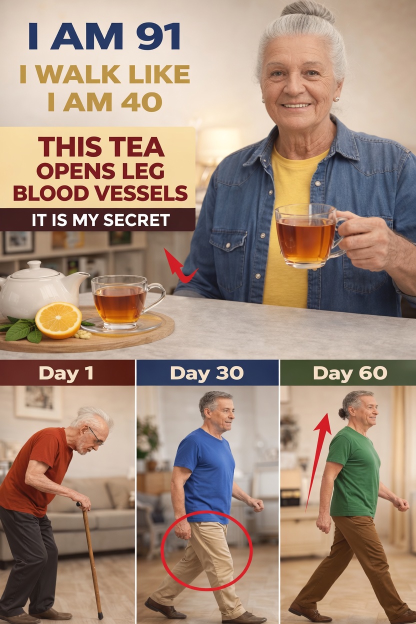 Drink These 3 Teas to Rebuild Muscle and Walk Strong Again