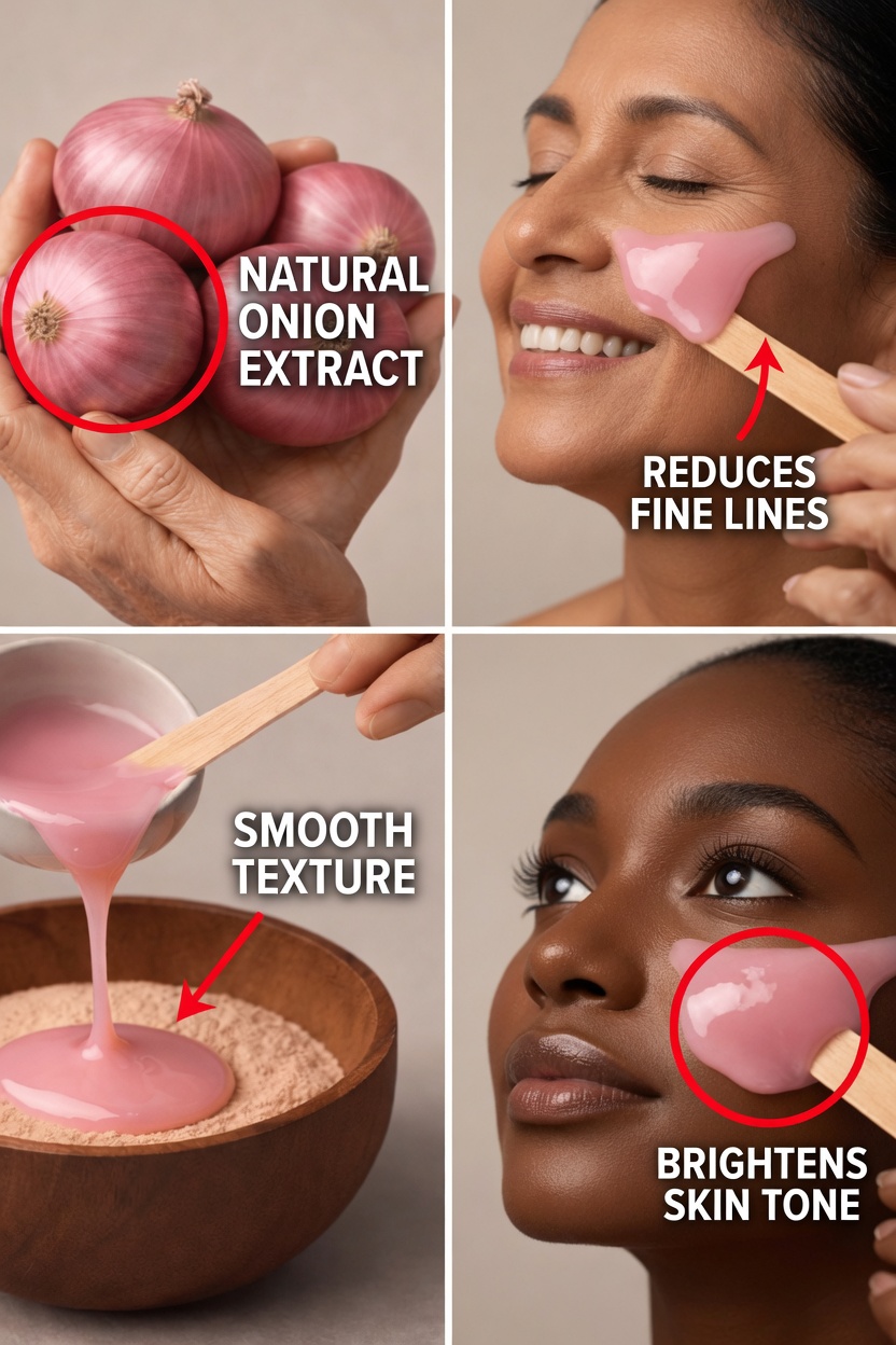 Discover the Surprising Power of Pink Onions: Nature’s Secret for Smoother, More Youthful Skin