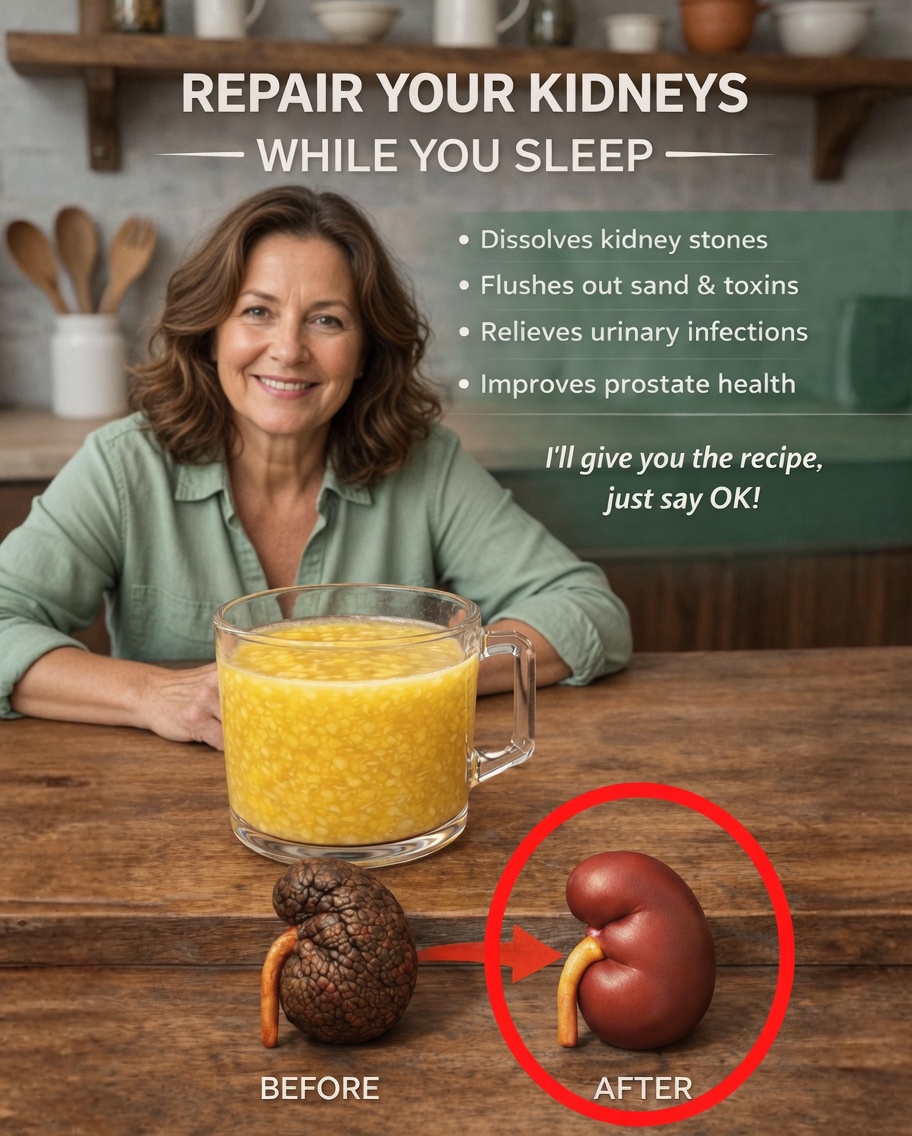 Repair Your Kidneys While You Sleep? The Nighttime Drink Many Seniors Are Discovering