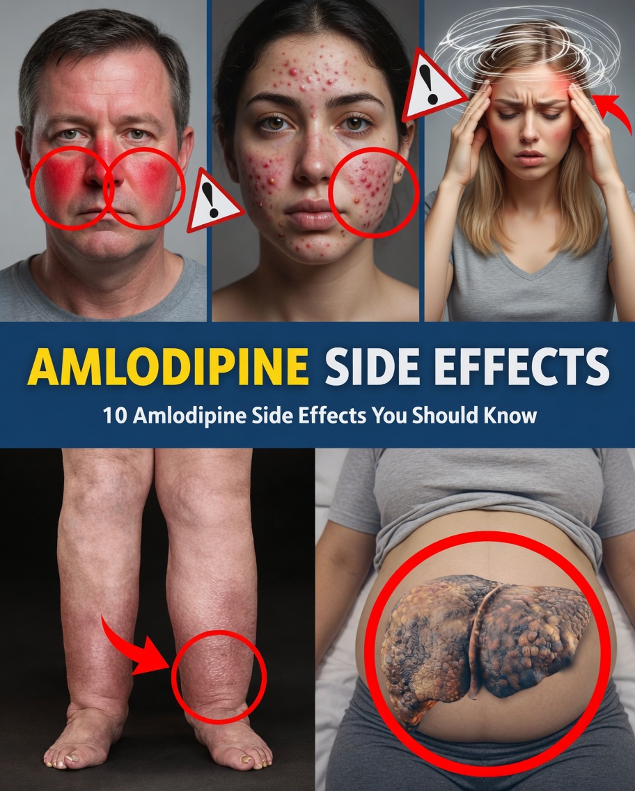Amlodipine Warning for Seniors: 12 Quiet Side Effects Many People Miss