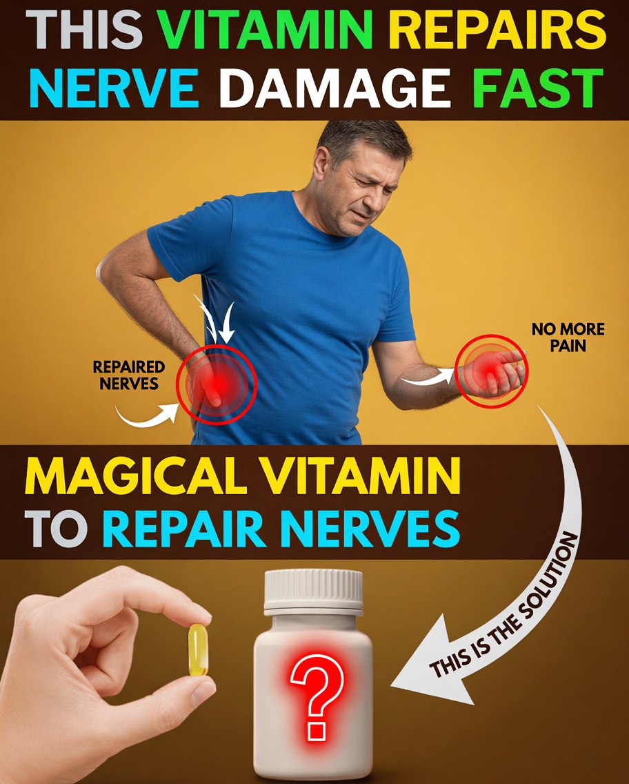 Numbness & Tingling? Top Vitamins That Heal Nerves