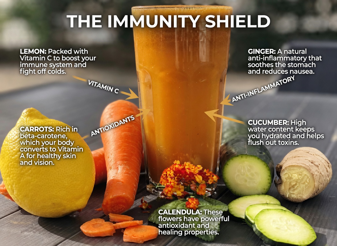 Ginger Lemon Carrot Juice for Eye Health: The 3-Ingredient Morning Ritual That’s Saving Thousands of Eyes (You’ll Wish You Started Yesterday)