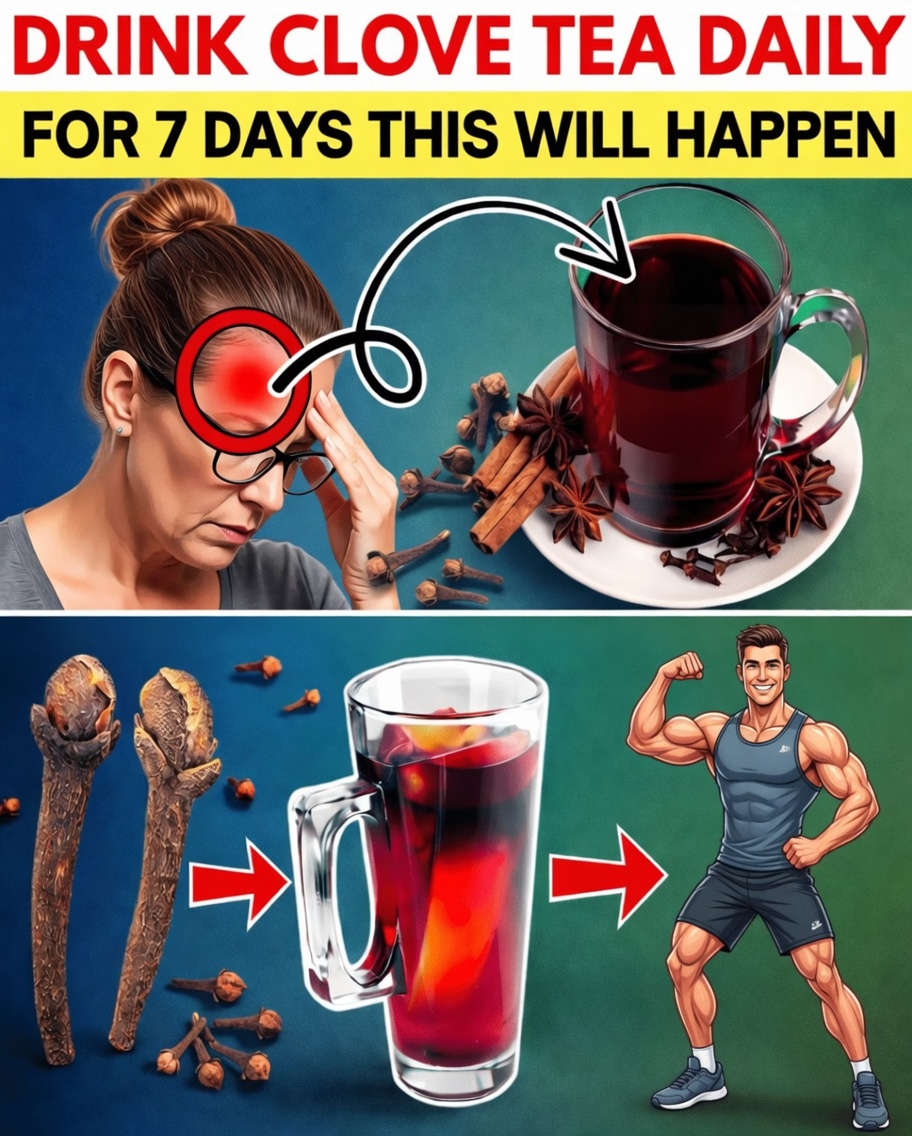 Drink 1 Cup of Clove Tea Daily for 7 Days: What Science Actually Shows About Pain Relief, Blood Sugar, Digestion, Circulation, and More (The Realistic Transformation – Not the Overnight Miracle)
