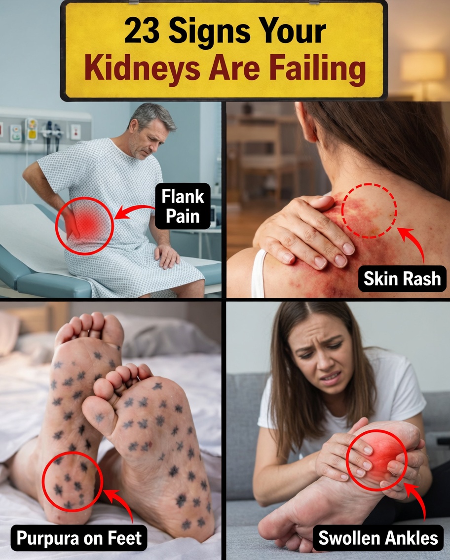 23 Important Warning Signs Your Kidneys Might Be Quietly Struggling and Need Attention