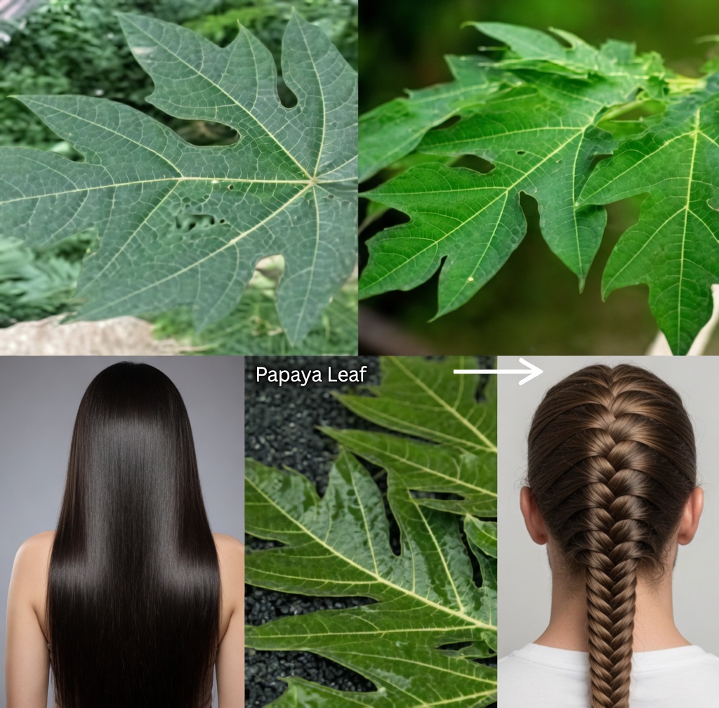 Papaya Leaves for Hair Growth: How This Traditional Herbal Rinse May Help Strengthen Roots and Improve Shine