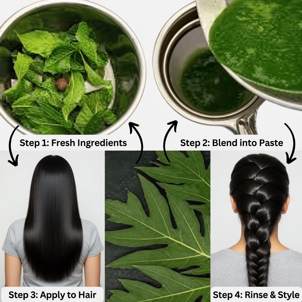Papaya Leaves for Hair Growth: How This Traditional Herbal Rinse May Help Strengthen Roots and Improve Shine