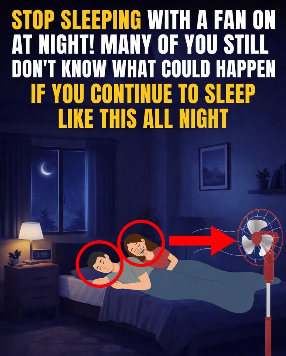 Discover Why Sleeping with a Fan at Night Might Not Be the Best Idea for Your Health