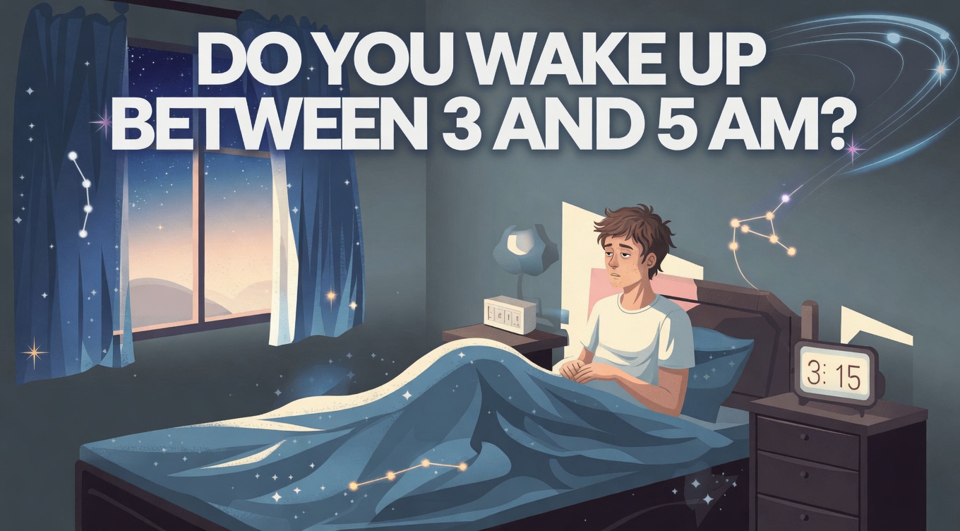 Why Do You Wake Up Between 3 and 5 AM Every Night? Exploring Causes and Practical Sleep Strategies