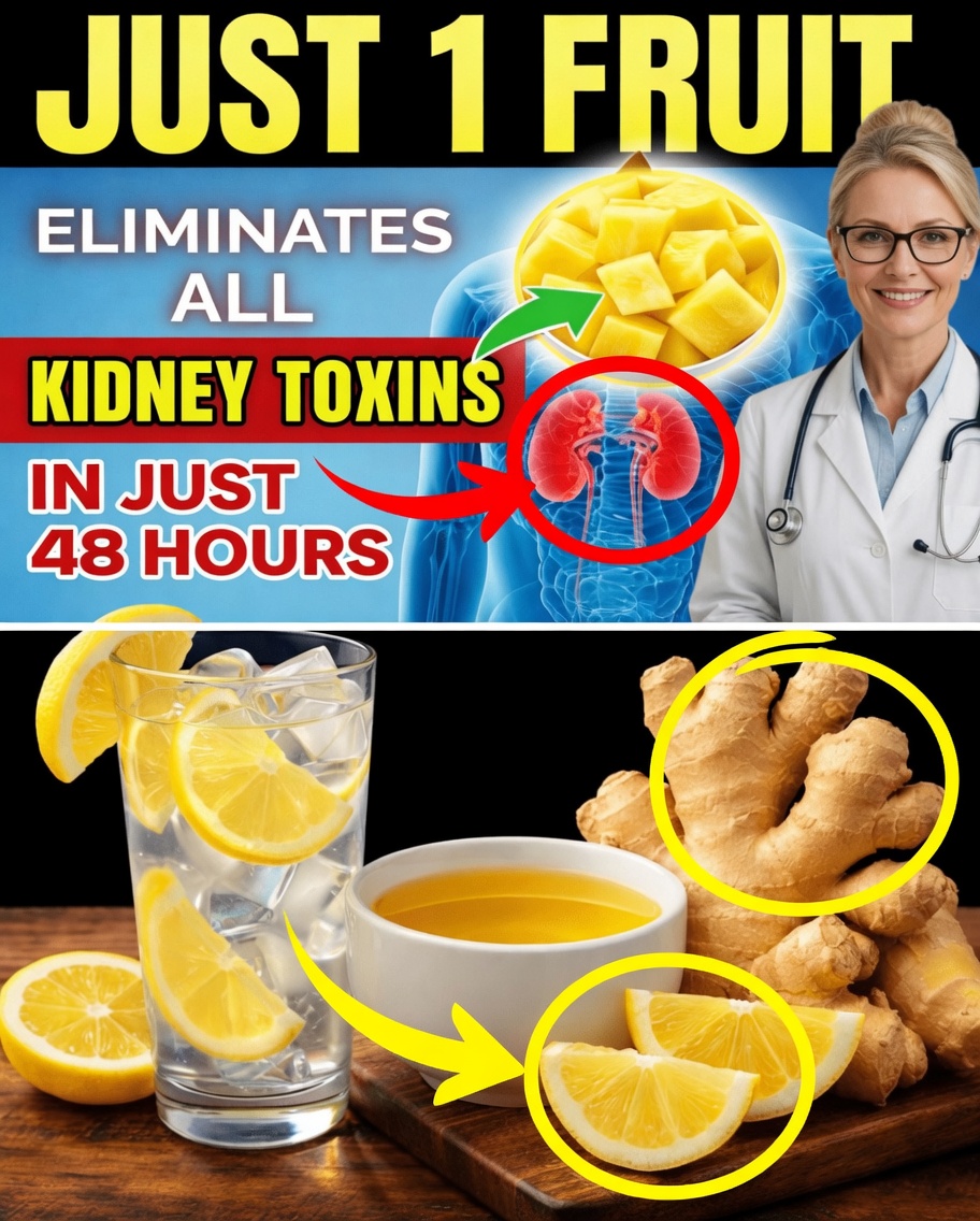 Top 4 Fruits That Detox Your Kidneys Overnight and Unlock Hidden Energy