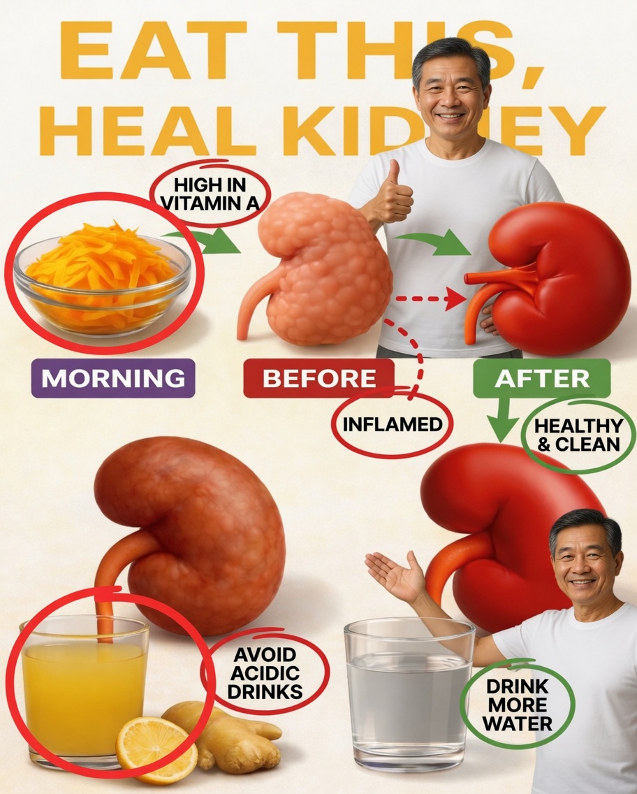 Morning Drink to Quickly Revive Your Kidneys