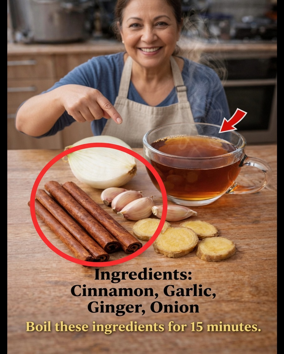 Can a Simple Cinnamon–Garlic–Ginger–Onion Boil Really Make a Difference in Your Daily Health? (Safe Tips for Older Adults in the U.S.)