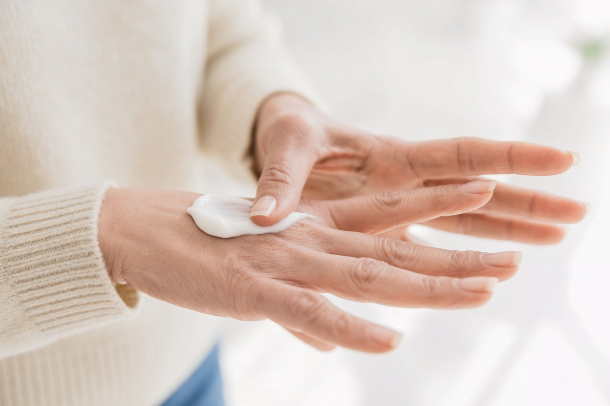 A Gentle Natural Method to Help Improve the Appearance of Wrinkles and Dark Spots on Hands and Arms