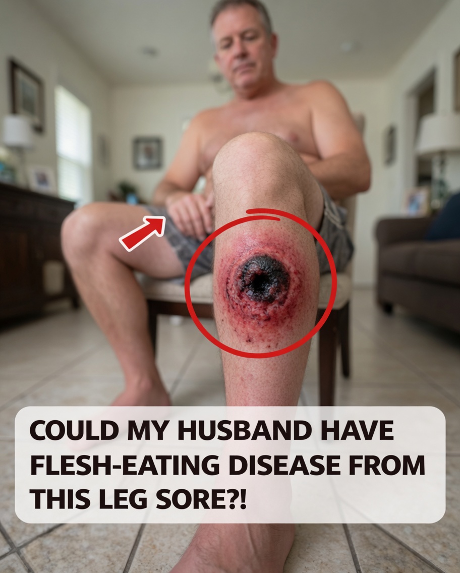 Painful Sore With a Dark Center on the Calf: A Skin Warning You Shouldn’t Ignore