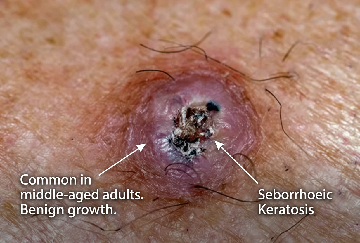 Painful Sore With a Dark Center on the Calf: A Skin Warning You Shouldn’t Ignore