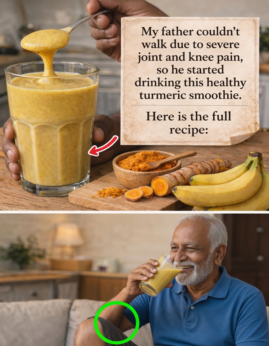 Banana and Turmeric Drink for Stiff Joints? A Simple Habit Many Seniors Are Trying