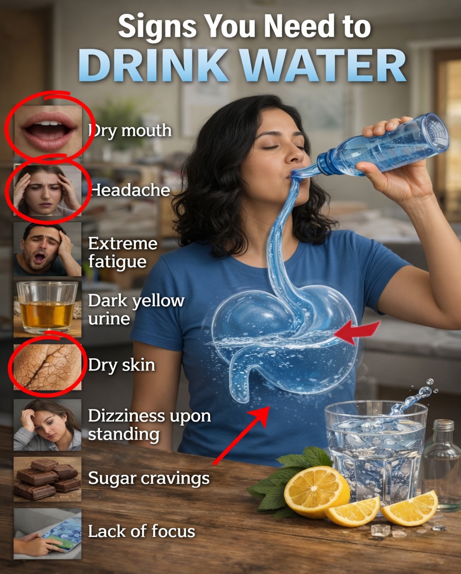 8 Surprising Signs Your Body May Need More Water Today
