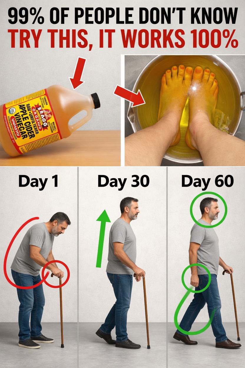 Seniors: Are Your Feet Quietly Suffering? Try This Apple Cider Vinegar Routine