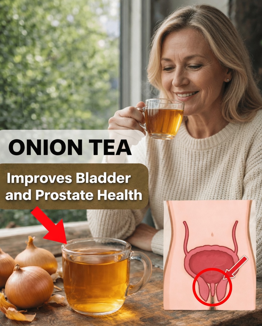 Onion Peel Tea for the Bladder and Prostate: The Forgotten Kitchen Habit Many Older Men Are Rediscovering
