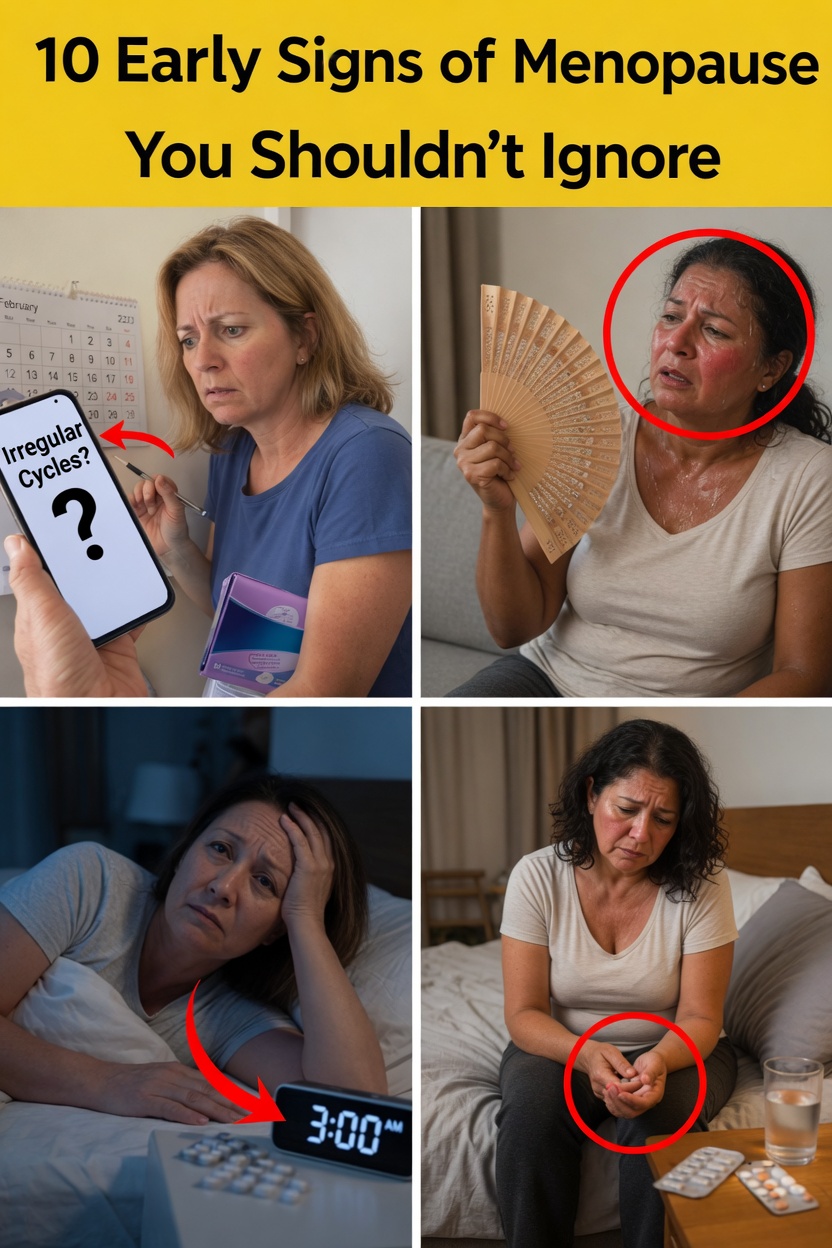 12 Early Warning Signs of Menopause Every Woman in Her 30s and 40s Should Recognize