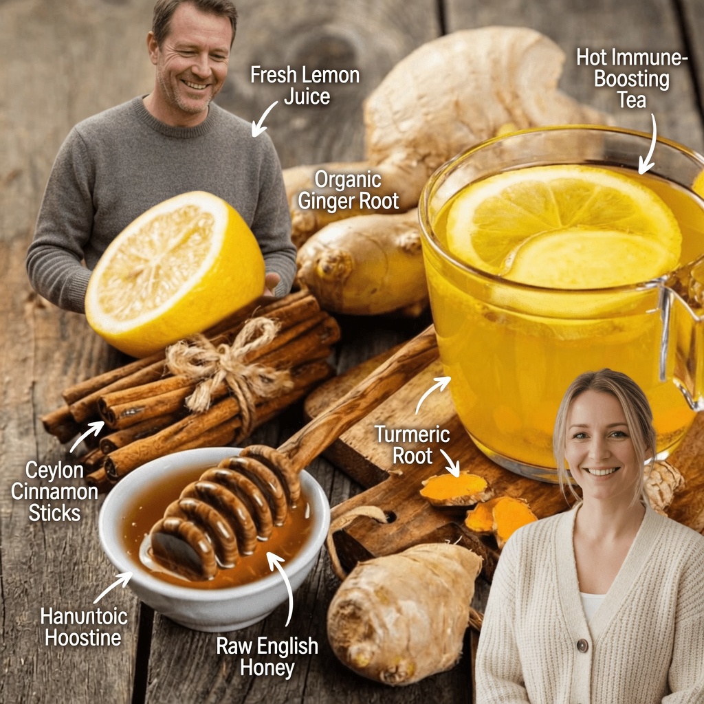 How to Start Your Day Strong and End It Calm: The Ultimate Morning and After-Dinner Herbal Tea with Garlic, Turmeric, Onion, Ginger, Cinnamon, and Guava Leaves