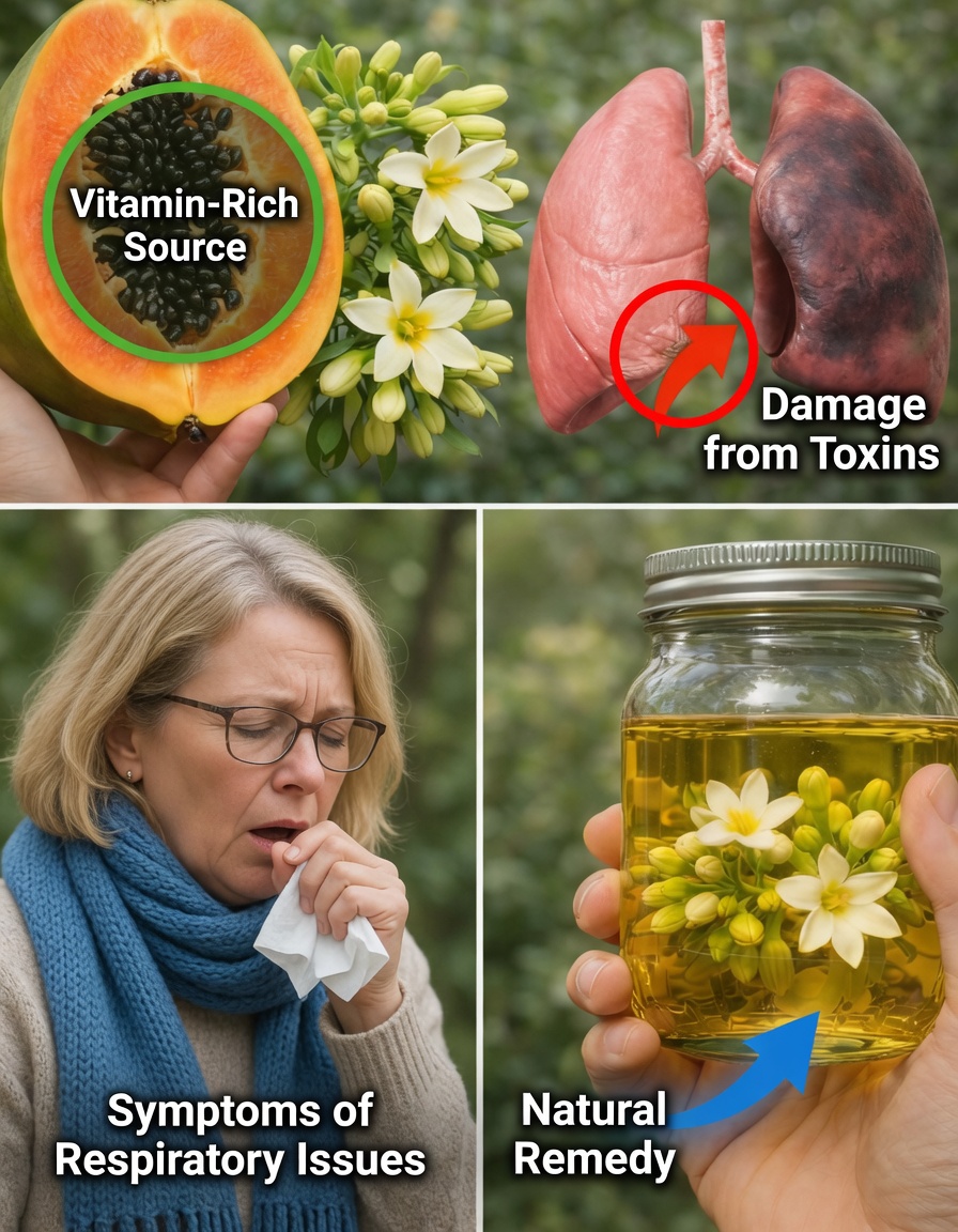 Exploring 12 Potential Benefits of Papaya Flowers and Making a Simple Honey-Soaked Jar for Your Family