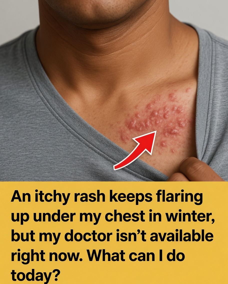 What to Do for an Itchy Rash Under Your Breasts This Winter When Your Doctor Isn’t Available