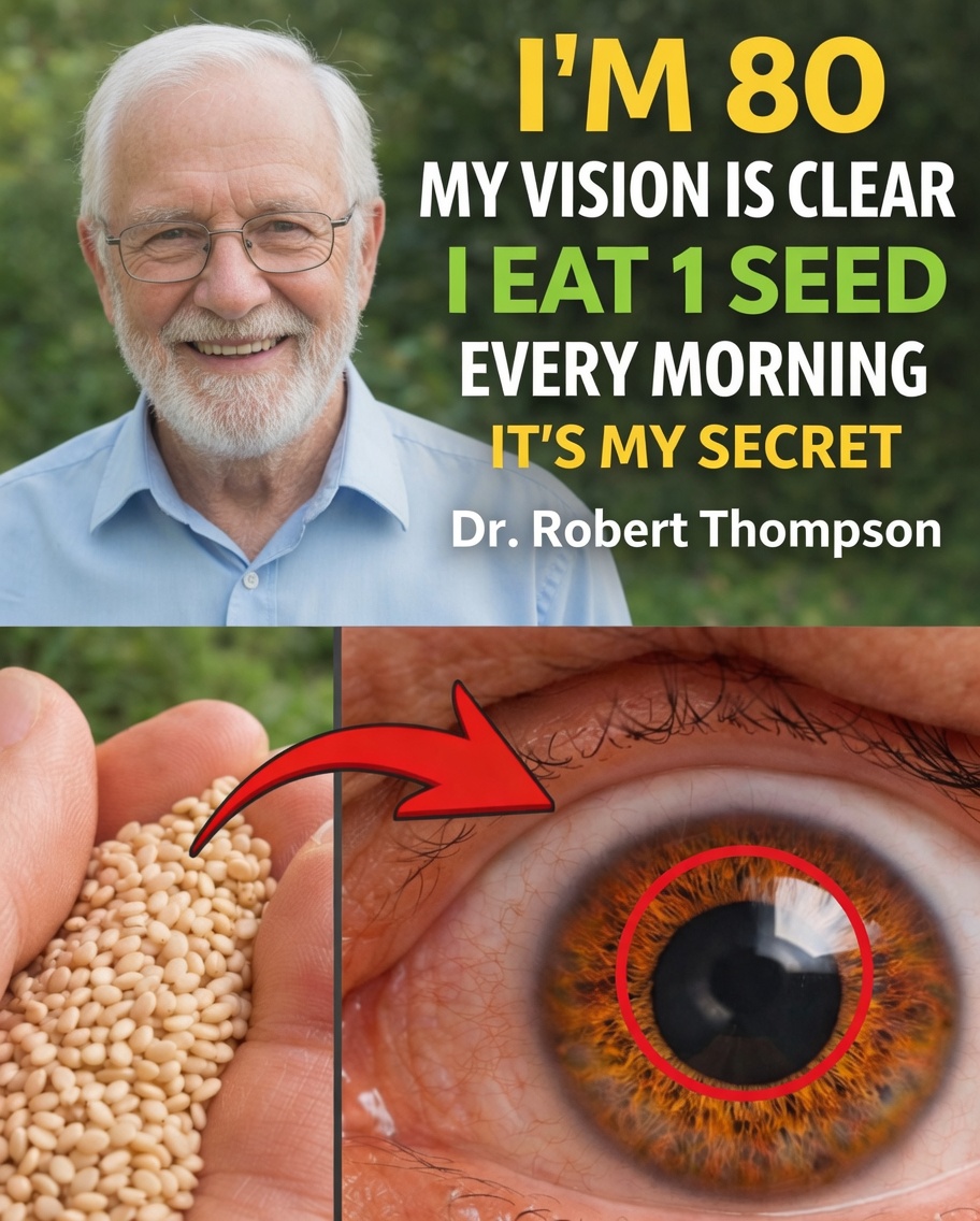 Even Over 90? A Simple Morning Habit With Three Seeds for Eye and Brain Support