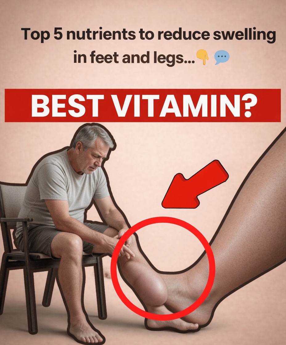 Top 5 Nutrients to Reduce Swelling in Feet and Legs