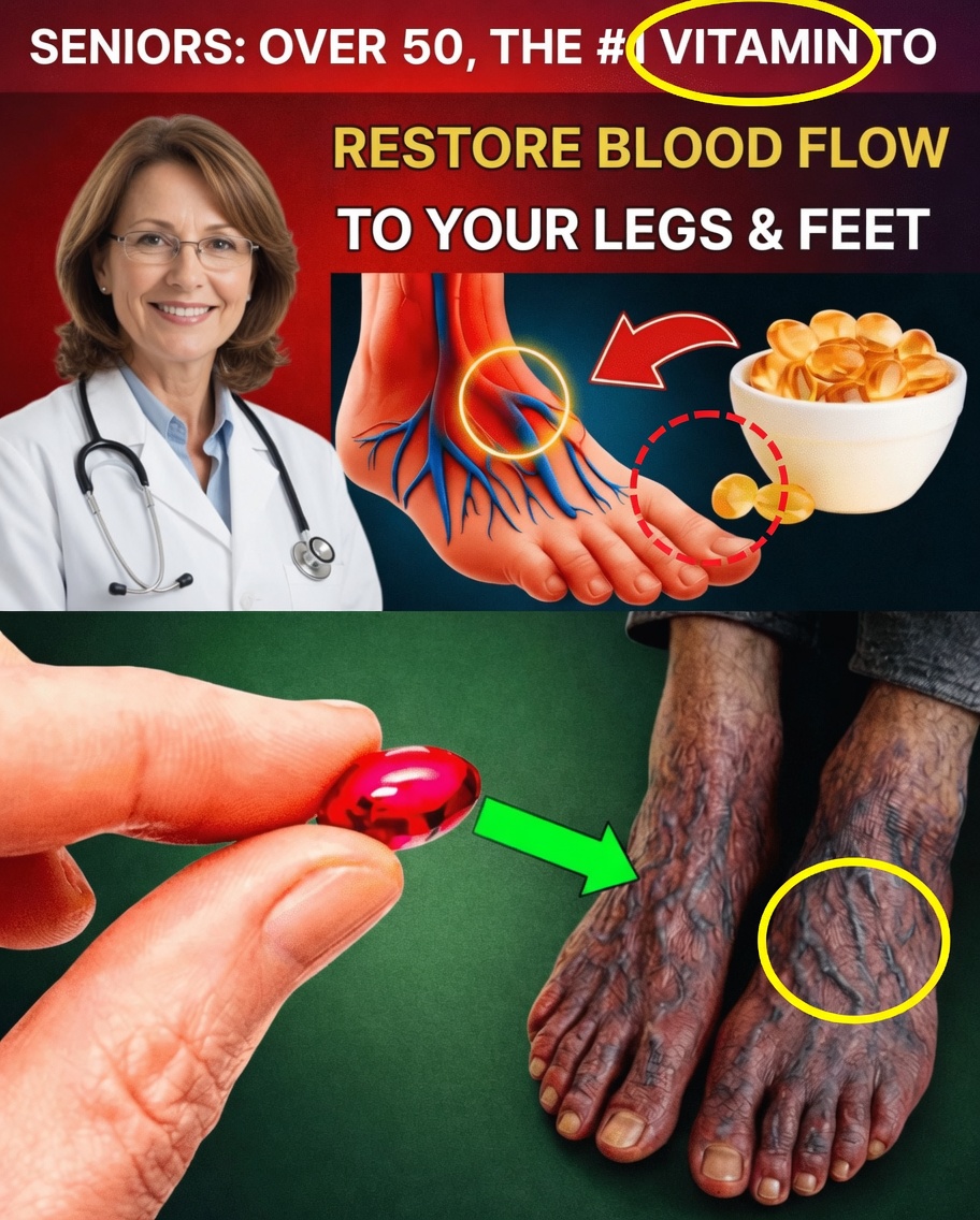 Discover How Vitamin C May Help Support Healthy Blood Circulation in Legs and Feet After Age 50
