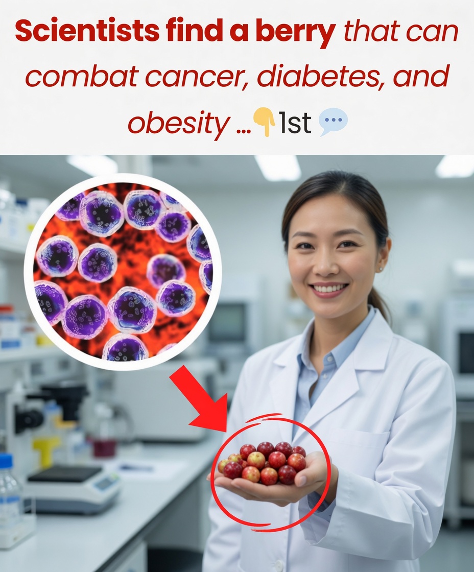Scientists Find a Berry That Can Combat Cancer, Diabetes, and Obesity