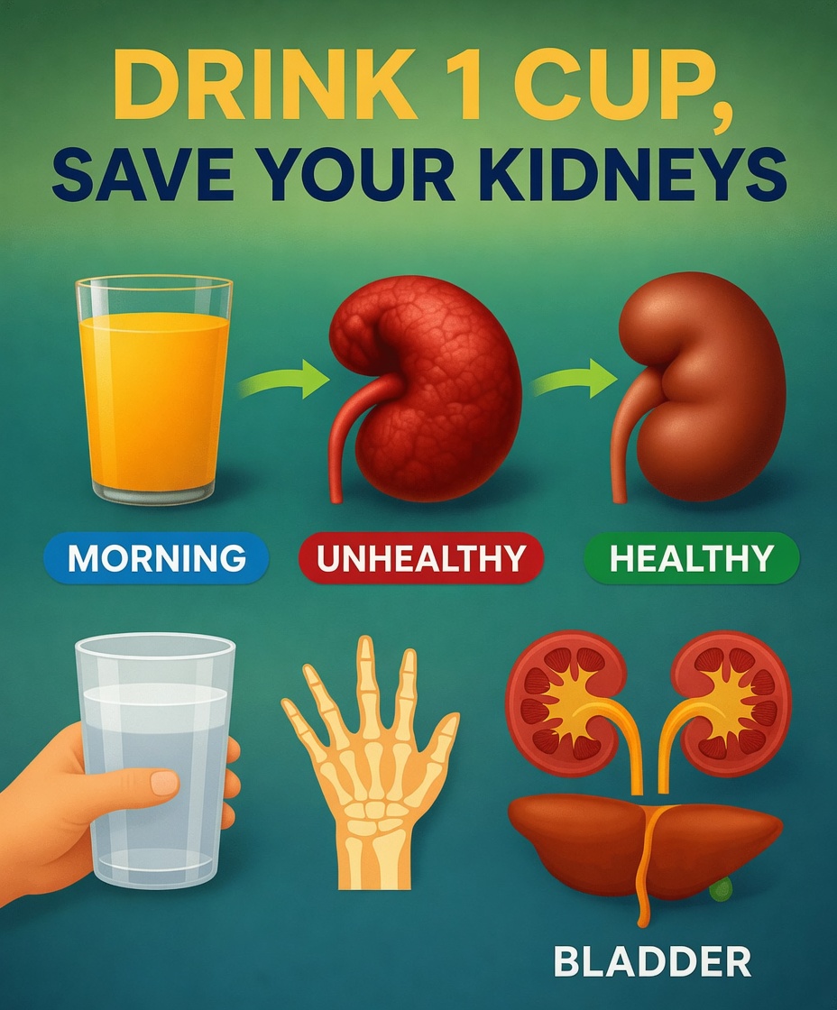 Just 1 Cup a Day and Your Kidneys Will Start Recovering