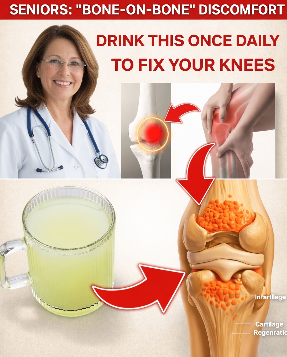 Seniors, Drink THIS to Rebuild Knee Cartilage & End Pain Fast