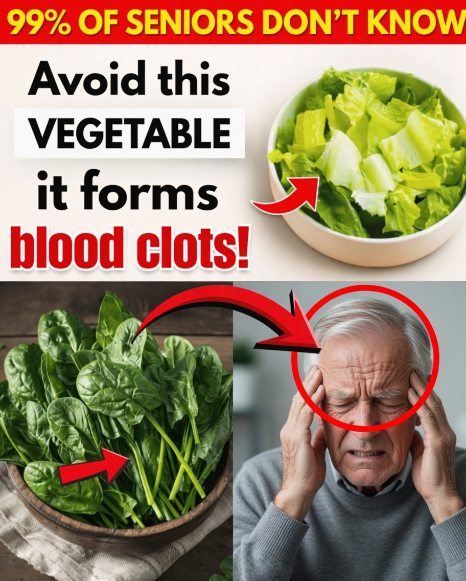 Doctors Are Stunned: Spinach—the Green Hero That May Spike Stroke Risk Overnight for Seniors on Blood Thinners?