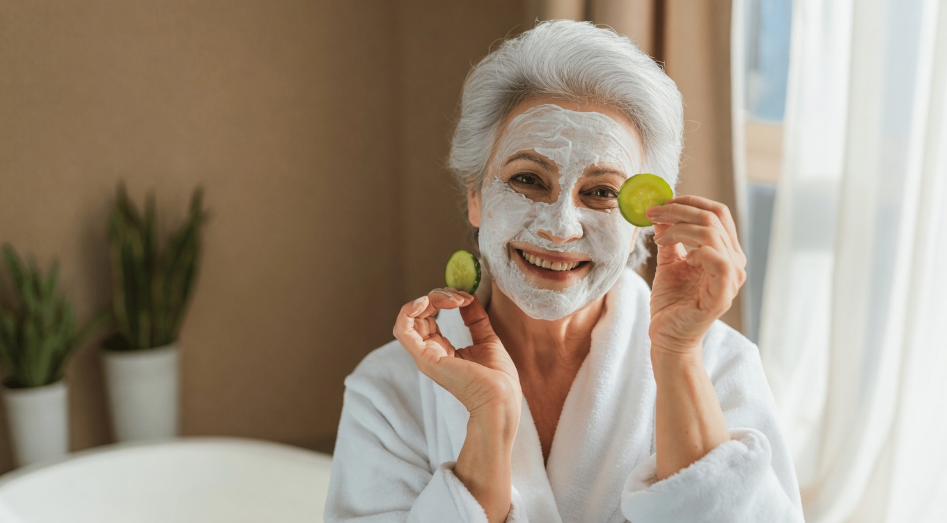 Seniors, Rub This 2-Ingredient Kitchen Mash on Your Face Tonight & Wake Up to Skin That Looks 15 Years Younger