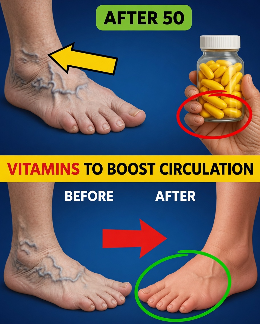 The Best Vitamin to Support Blood Circulation in Your Legs and Feet After Age 50